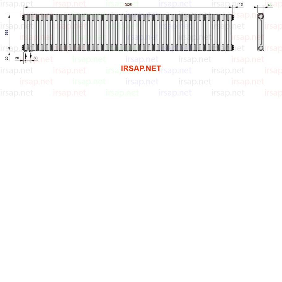 Радиатор IRSAP Tesi 20565/45 T18 CL 01
